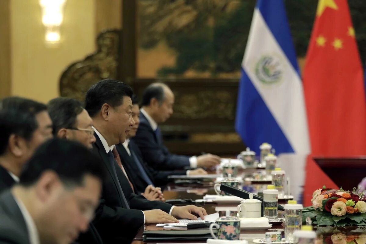 Visita de Estado a China Staatsbesuch: Präsident von El Salvador in China