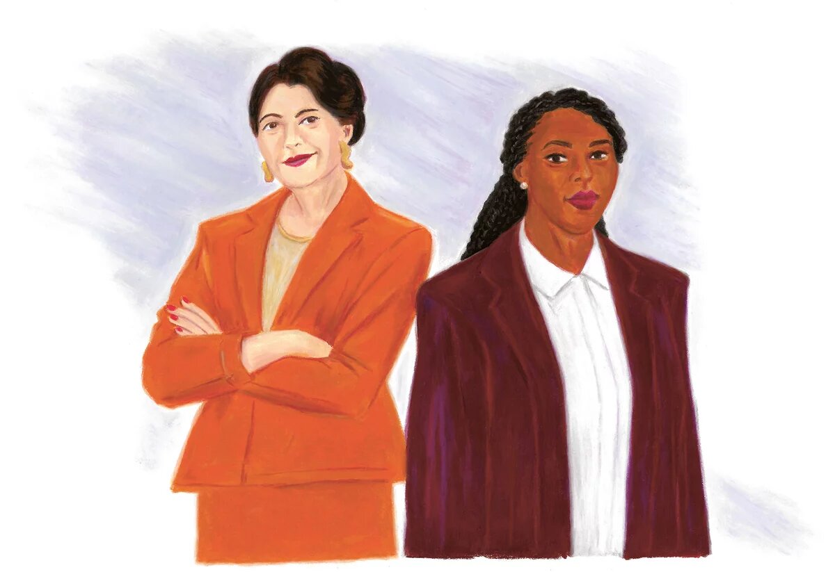 Barbara Lochbihler und Mbali Ntuli