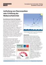Cover Factsheet Aufhellung von Meereswolken